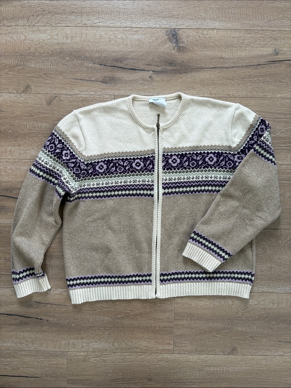 Northern Reflections Knit Nordic Cardigan